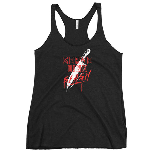 Serve Dink Slash Racerback Tank