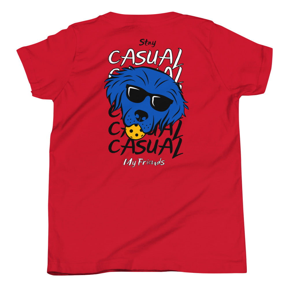 Stay Casual Dog! Youth T-Shirt