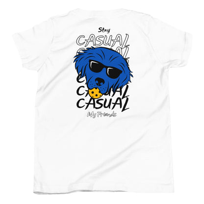 Stay Casual Dog! Youth T-Shirt